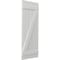 Ekena Millwork Americraft 5-Board (2 Batten) Wood Joined Board-n-Batten Shutters w/ Z-Bar, ARW102BB518X77STH, PR ARW102BB518X77STH - alternate 2